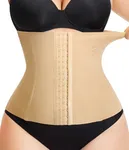 Nebility Maternity Belly Band Postpartum Recovery Belt Waist Trainer Abdominal Wrap C-section Postnatal Girdle (M, Beige)