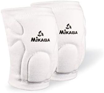 Mikasa 830JR Competition Antimicrobial Kneepad, White