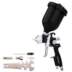 ENDOZER Professional Gravity Feed HVLP Spray Gun with a 1.4mm Fluid Tip, 600cc Cup