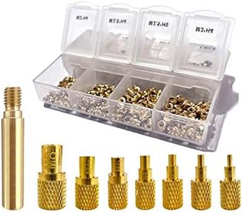 ShineNow Heat-set Insert Tip for FX888D T18 900M WLC100 SPG40 ST Tips 7 Tip Heads with M2 M2.5 M3 M4 M5 Inserts Kit