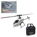 Luminda Military Remote Control Helicopter, 2.4G 4CH RC Helicopters Stunt Helicopter with 6-axis Gyro and One-Key Takeoff/Landing, Outdoor Toys for Kids and Adults