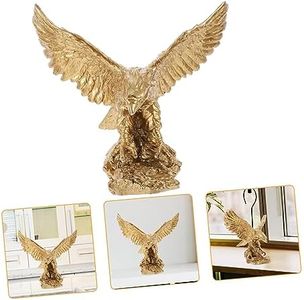 Ciieeo Artigianato Decorazione Simulazione Aquila Scultura Desktop Ornament Aquila Figurine Ornamento Aquila Statua Desktop Statua Da Tavolo Aquila Scultura Grandi Piani Resina Mobile Tv