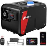 HCALORY 8KW Diesel Heater, 12V Portable Diesel Air Heater All-in-one with Bluetooth Control and Smart APP, 110V AC & 12V 24V DC Parking Diesel Heaters for Car, Truck, Boat, RV,Campers