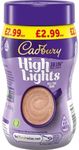 Cadbury Highlights Milk Chocolate Hot Drink, Low Calorie, Stir in Hot Water, Pack of 6, 154g