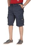 AERO CRAFT Men's Cargo Shorts Blue
