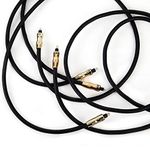 Duronic 3M Goldspec High Resolution Digital Optical TOSlink Cable - 24K Gold Casing (This cable can be used for the likes of DVD, PC, and games consoles such as the Sony PS3)