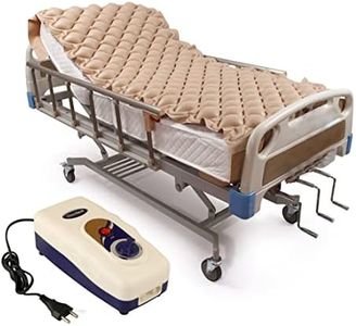 Ozocheck Air Mattress| Anti Decubitus Bubble Mattress with Pump | Prevention of Bed sores, Old Age, Patients, Men & Women - Supports Unto 130Kg (Beige)