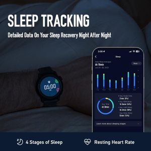 COROS PACE 3 GPS Sport Watch – Lightweight, 17-Day Battery, Black Silicone