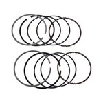 Piston Ring 62mm Piston Rings Fit For Kawasaki EL250 Eliminator GPX250 EX250 Z ZZR KLE EL EX GPX GPZ Ninja 250 250R ZZR250 KLE250 Z250 GPZ250 (Color : 2 Sets)