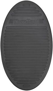 TheraBand Stability Trainer Pad, Advanced Level Black Inflatable Pad, Balance Trainer & Wobble Cushion for Balance & Core Strengthening, Rehabilitation, & Physical Therapy, Round Sport Balance Trainer