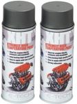 2 x Cans of E-Tech 400ml Xht VHT Very High Temperature Paint - Graphite Grey