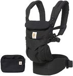 Ergobaby Baby Carrier Backpack for Newborn to Toddler, 4-Position Omni 360 Cotton, Ergonomic Child Carrier (Pure Black)