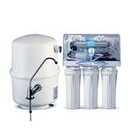Excel Plus RO Water Purifier | 4 Years Free Service | ISI Marked | Multiple Purification Process |RO + UV + UF + TDS Control | 7L Hydrostatic Tank | 15 LPH Flow | Under the Counter | White