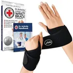 Doctor Developed Wrist supports/Wrist brace - Relief for carpal tunnel, wrist injuries, wrist support for arthritis, hand support, hand & wrist braces, wrist strap and Doctor Handbook (2 Pack Wrist Brace (R and L))