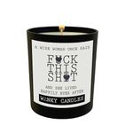 Wanky Candle listings for Black Jars (A Wise Woman)