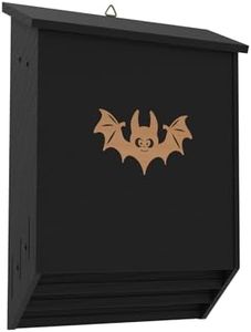 Bat Houses for Outside Bat Box for Outdoors, Large Three Chamber Box Perfectly Designed to Attract Bats, Easy to Set Up