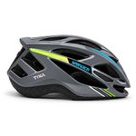Tyka Cycle Helmet | Adjustable Protective Helmet for Cycling, Skating & Scootering | Lightweight Breathable Multi-Sport Helmet with Safety Padding for Boys & Girls (Grey, Medium (54-58 cms))