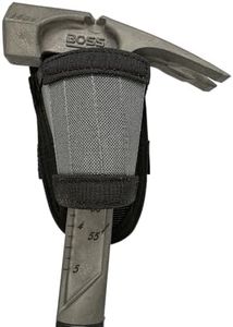 Atlas 46 AIMS Universal Compact Hammer Holster for Tool Belts, Vests, Bags - Gray - Berry Compliant - Made in The USA