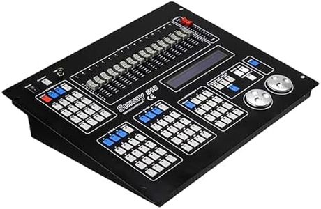 SHEHDS DMX Controller DMX512 DJ Controller LED Digital Display DMX Console DJ Equipment Stage Light Controller for Dj Lights Par Lights Moving Head Lights Party Lights Disco Lights