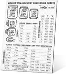 Talented Kitchen Conversion Chart Magnet - Metric Measurement Conversion for Cooking, Baking, Fridge Decor (5x7 in)