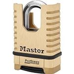 Master Lock, Brass, Padlock, ProSer