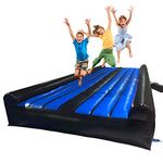 ibigbean Inflatable Tumbling Mat Air Floor Long Tumbling Trampolines -10 ft Width 20 in Height(16ft)