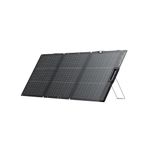 EF EcoFlow 160W Lightweight Portable Solar Panel, Bifacial Design Up to 25% Conversion Efficiency, N-Type Solar Cell, Kickstand, Built-in XT60 Cable, Integrated Solar Angle Guide, IP68 Waterproof