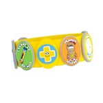 Food Allergy Bracelets for Kids – Bright, Fun Medical Charm Kit: Yellow Silicone Bracelet, Multiple Food Allergy Charms: Peanut, Nut, Dairy, Egg, Wheat & Epi Pen Charm, Medical Alert Bracelet for Kids