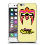 Head Case Designs Officially Licensed WWE Parts Unknown Ultimate Warrior Soft Gel Case Compatible With Apple iPhone 6 / iPhone 6s