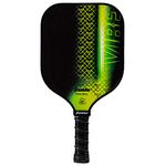 Franklin Sports Pickleball Paddle - Vibe Polypropylene Pickleball Paddle - Performance Pickleball Paddle - USA Pickleball (USAPA) Approved - 13mm Thick Core,Green