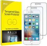 JETech Screen Protector for iPhone 6 and iPhone 6s, Tempered Glass Film, 2-Pack