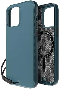 BodyGuardz Paradigm Pro for iPhone 15 Pro Max Case, Shockproof Protection with 18FT Drop Rating, MagSafe Compatible, Phone Cooling Technology, Ultra-Comfortable Buttons - Teal
