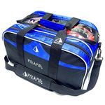 Pyramid Path Double Tote Plus Clear Top Bowling Bag (Holds Shoes)