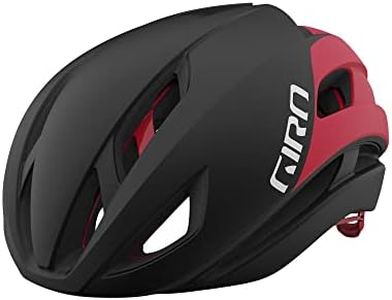 Giro Eclipse Spherical - Men's Matte Black/White/Bright Red (2022) Large