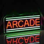 Neon Sign Compatible Arcade Neon Signs LED Dimmable Game Zone Room Beer Bar Man Cave Bedroom Home Art Gaming Neon Light Sign Neon Lights Wall Artwork Signs