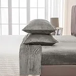 Great Bay Home Extra Soft Velvet Pl