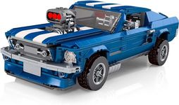 Creater Expert Car GT 1976 Building Blocks Toys - Compatible with Lego Car Adults Challenging, Advanced Collector's Car Model, Home and Office Display, Collectible Gift for Adults and Teens