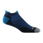 Darn Tough Men's Run No Show Tab Ultra-Lightweight with Cushion Sock (Style 1039) - Eclipse, X-Large