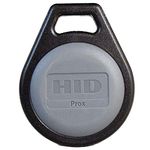 HID Corporation 1346 ProxKey III Key Fob Proximity Access Card Keyfob, 1-1/4" Length x 1-1/2" Height x 15/64" Thick (25)