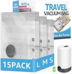Vacuum Bags for Travel with Recharg