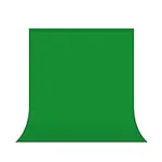 UTEBIT Green Backdrop 5 x 6.5 ft Photography Background Green Cloth Collapsible Chromakey Back Drop for Video Studio Photo Shooting Portrait (Backdrop Only)