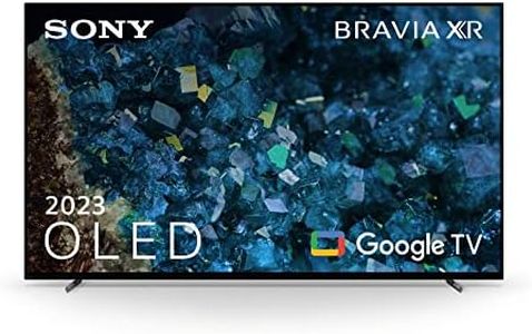 Sony BRAVIA XR, XR-65A80L, 65 Inch, OLED, Smart TV, 4K HDR, Google TV, ECO PACK, BRAVIA CORE, Perfect for PlayStation5, Metal Flush Surface Design, 5 Year Warranty