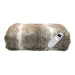 lakeland Faux Fur Heated Throw – Luxurious Electric Blanket 9 Temperature Settings Machine Washable