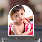 Printshoppy custom acrylic car dashboard with photo upload print personalzed photos (Dome)