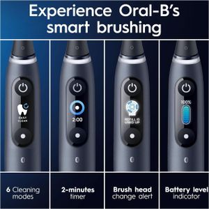 Oral-B iO8 Electric Toothbrush – Black Violet
