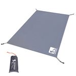 HIKEMAN Outdoor Waterproof Multi-Purpose Camping Tent Tarp Ground Covering Groundsheet Mat Tent & Awning Carpet Multiple Size For Camping Hiking Picnic (grey,90 * 210cm)