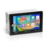 BOSS Audio Systems BV9358B Car Stereo – Wireless CarPlay Android Auto, Double Din, 7 Inch Touchscreen, Bluetooth, NO CD DVD Player, AM/FM Radio Receiver, A/V Input, USB