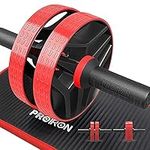 PROIRON Ab Roller Exercise Wheel, 2 Abdominal Training Modes, Fitness Exercise Abs Wheel with Extra Thick Knee Pad Mat for Core Strength Workout, Abs Rollout Training Home and Gym