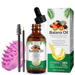 Batana Oil for Hair Growth 60ML, 100% PURE & NATURAL Wild Growth Hair Oil, Hair Growth & Skin Care, Strengthens Hair, Prevents Breakage & Split End