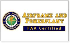 CafePress Airframe & Powerplant Rectangle Bumper Sticker Car Decal